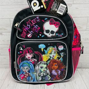 Monster High Small Backpack (12"–14" range, New with Tag)